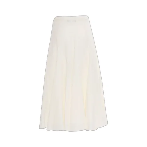 Flared Cut Midi Skirt