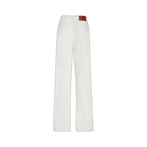 Pegaso-Embroidered Low-Waisted Jeans