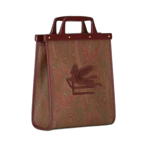 Paisley Love Trotter Medium Top Handle Bag
