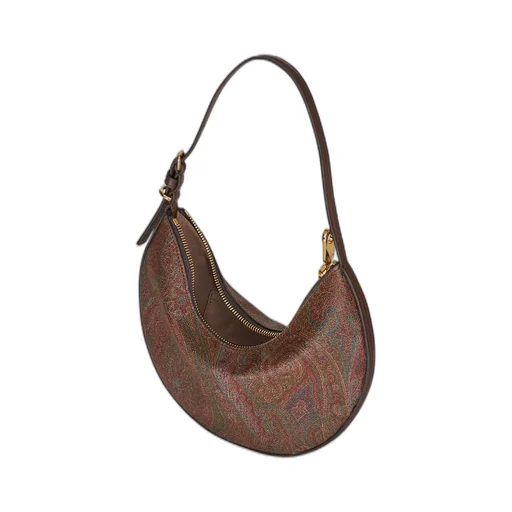 Paisley Printed Small Essential Hobo Bag