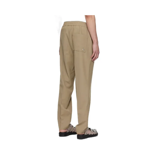Elastic Waist Casual Pants