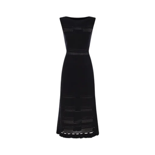 Sleeveless Open Back Dress
