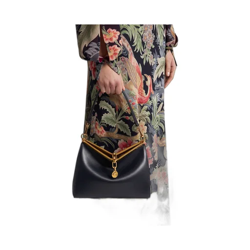 Log Charm Medium Vela Shoulder Bag