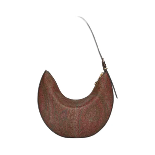 Medium Paisley Printed Shoulder Bag