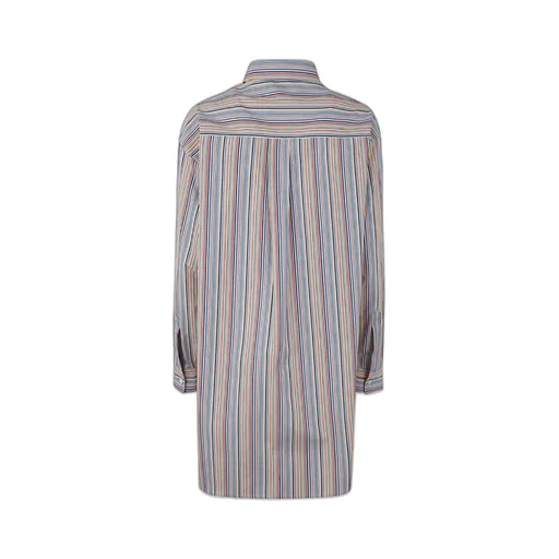 Striped Button-Up Shirt