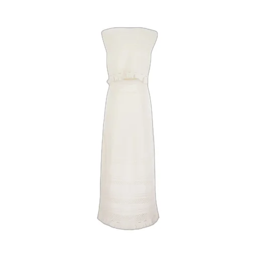 Sleeveless Open Back Dress