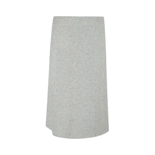 Lurex Knit Tweed Skirt