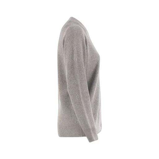 V-Neck Ribbed Cardigan