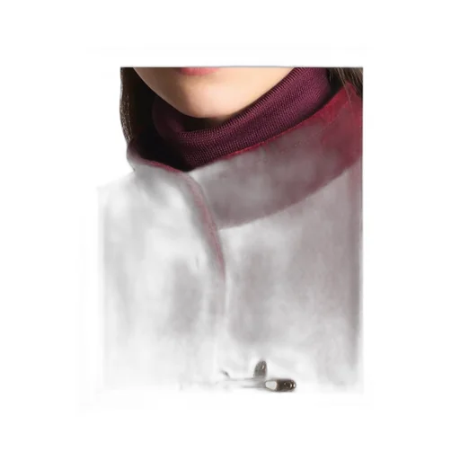 Velvet-Trimmed Wrap Collar Coat