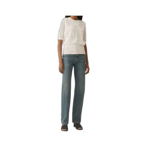 Ruffle-Detail Top