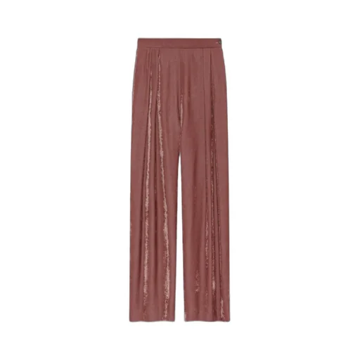 Waist Side Button Casual Pants