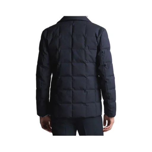 Quilted Button-Up Jacket