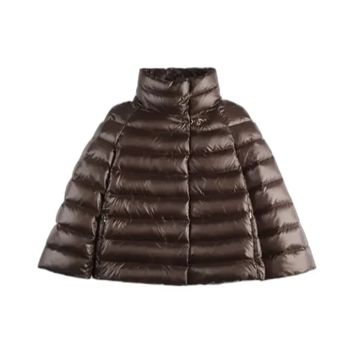 Striped Down Jacket