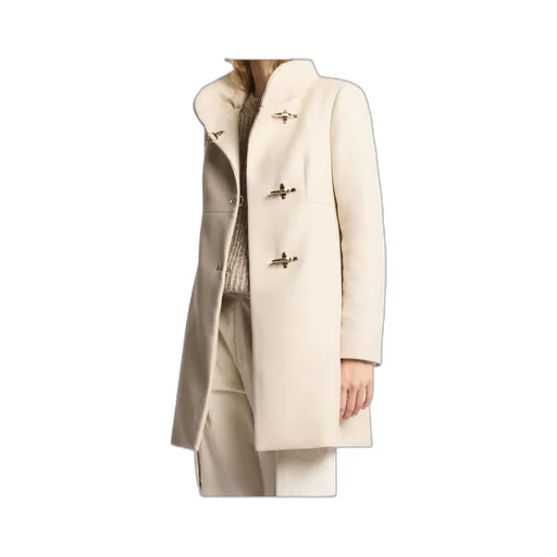 Empire Line Hook-Fastening Coat
