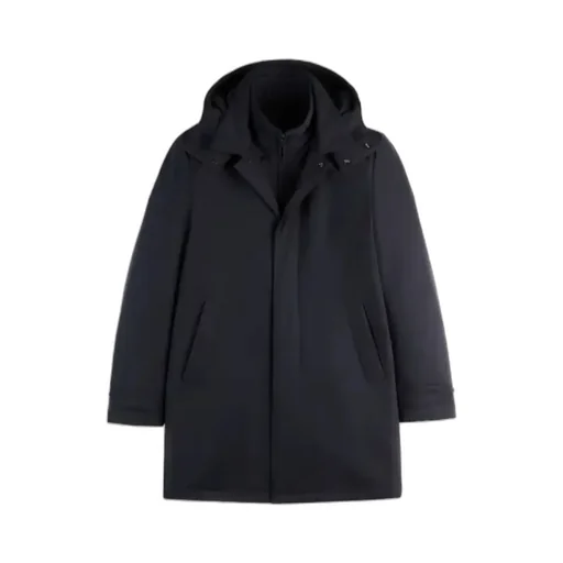 Travel Stretch Jersey Coat