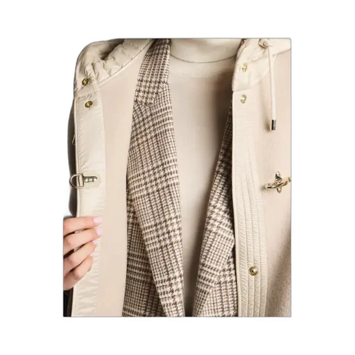 Hooded Wool-Cashmere Pea Coat