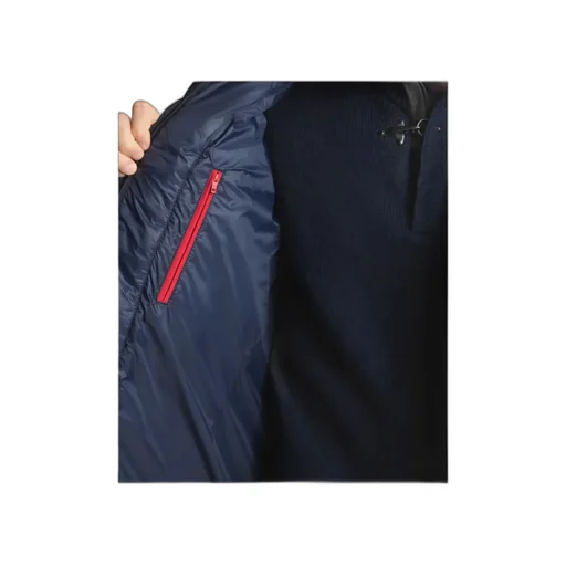 Quilted Hooded Pea Coat