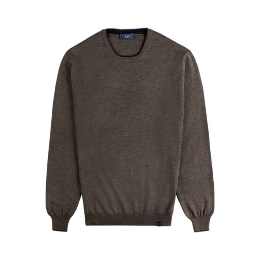 Elbow-Patch Wool Sweater