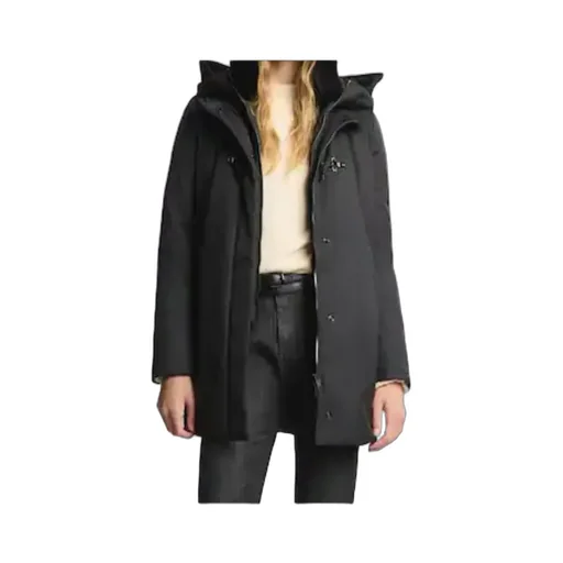 Technical Gabardine Toggle Coat