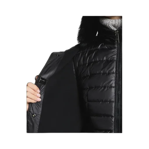 Hooded Wool-Cashmere Pea Coat