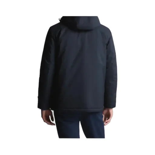 Technical Gabardine Pea Coat