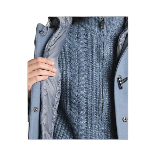 Toggle Wool-Blend Coat