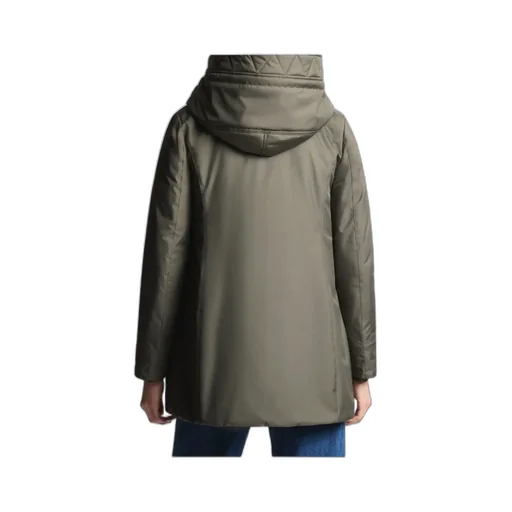 Technical Gabardine Toggle Coat