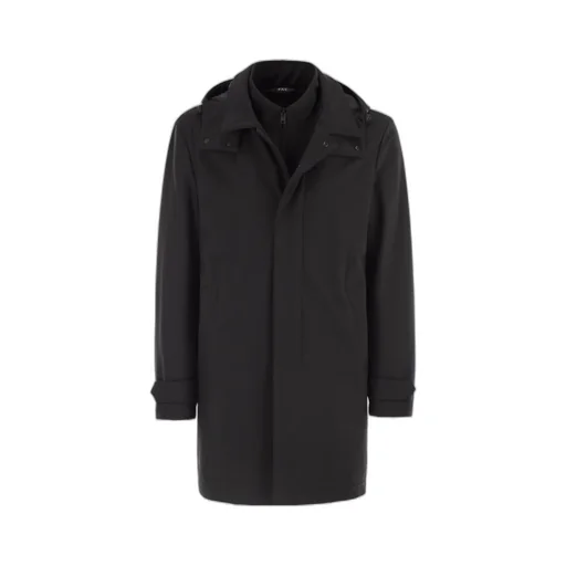 Travel Stretch Jersey Coat
