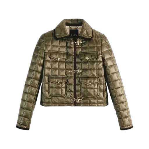 3 Ganci Quilted Checkered Jacket