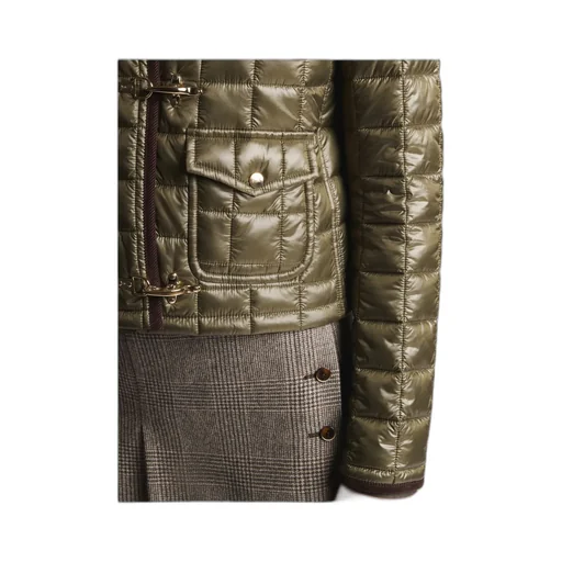 3 Ganci Quilted Checkered Jacket