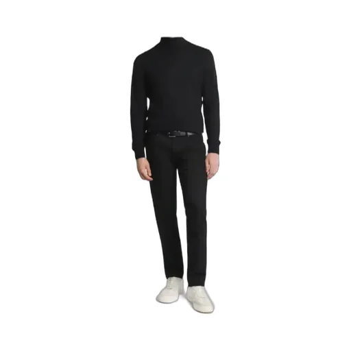 High Neck Wool Sweater
