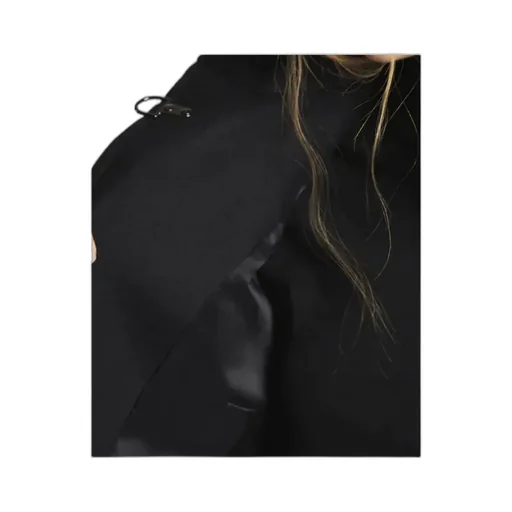 Virginia Velvet-Trimmed Coat