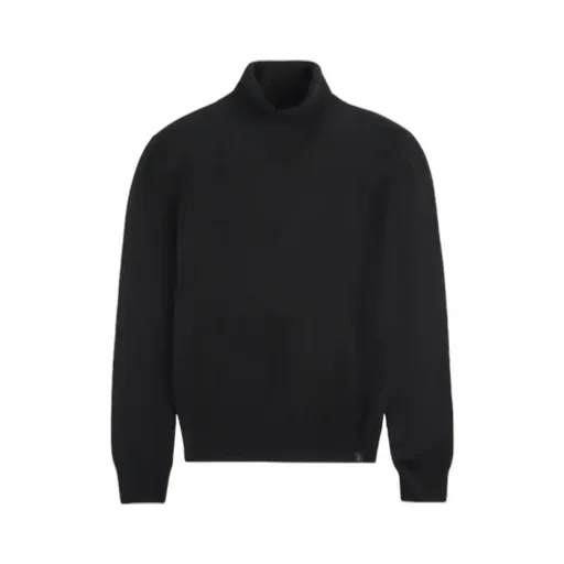 High Neck Wool Sweater