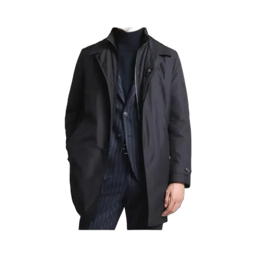 Technical Poplin Raincoat