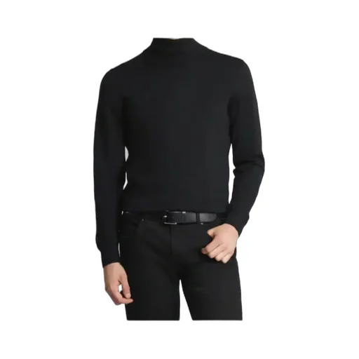 High Neck Wool Sweater