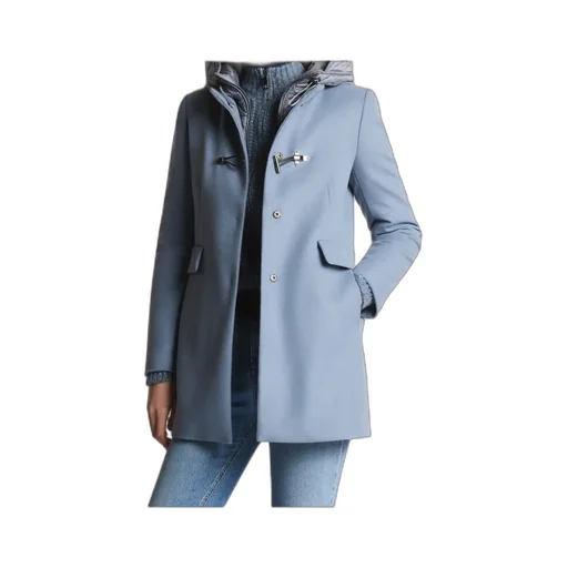 Toggle Wool-Blend Coat