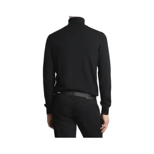 High Neck Wool Sweater