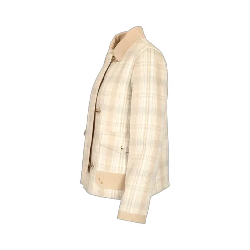 Tartan Quilted Short Coat