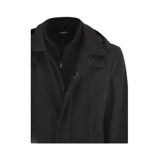 Travel Stretch Jersey Coat