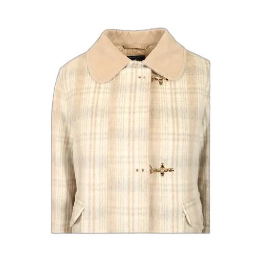 Tartan Quilted Short Coat