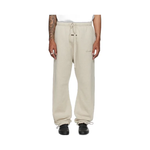 Logo Embroidered Fleece Sweatpants