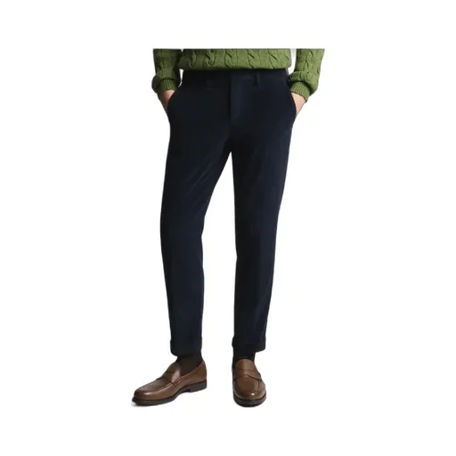 Slim Pants In Velvet