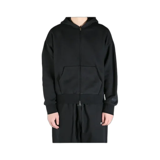 Logo-Printed Zipped Hoodie