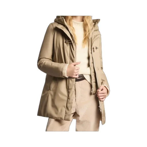 Technical Gabardine Toggle Coat