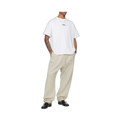 Logo Embroidered Fleece Sweatpants