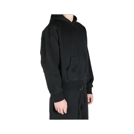 Logo-Printed Zipped Hoodie