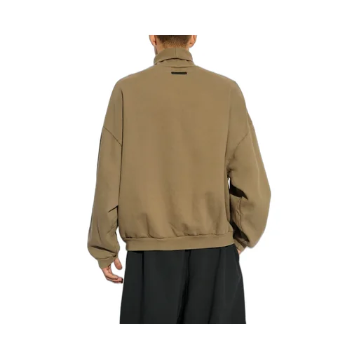 Logo Printed Roll-Neck Sweatshirt