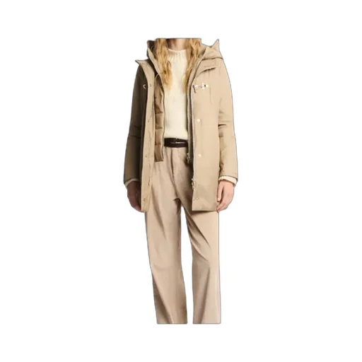 Technical Gabardine Toggle Coat