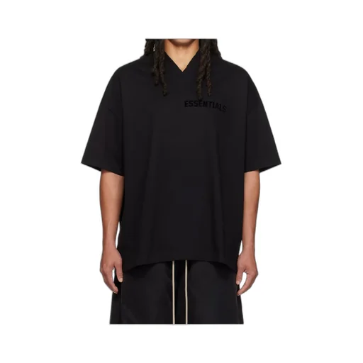 Logo-Print V-Neck T-Shirt