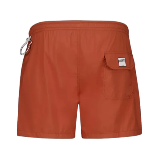 Madeira Drawstring-Waist Swim Shorts